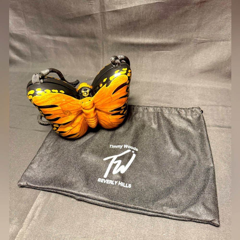 Timmy Woods Butterfly Purse—Signed by the Artist!
